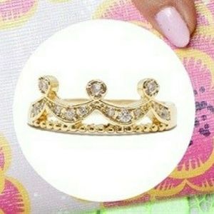 T&J Designs Jewelry - 18k Gold Princess midi ring T&J Designs Jewelry - 18k Gold Princess midi ring